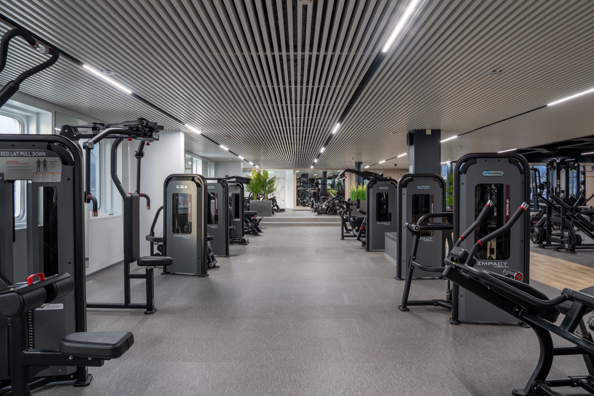 Commercial fitness facility outfitted by Fit22