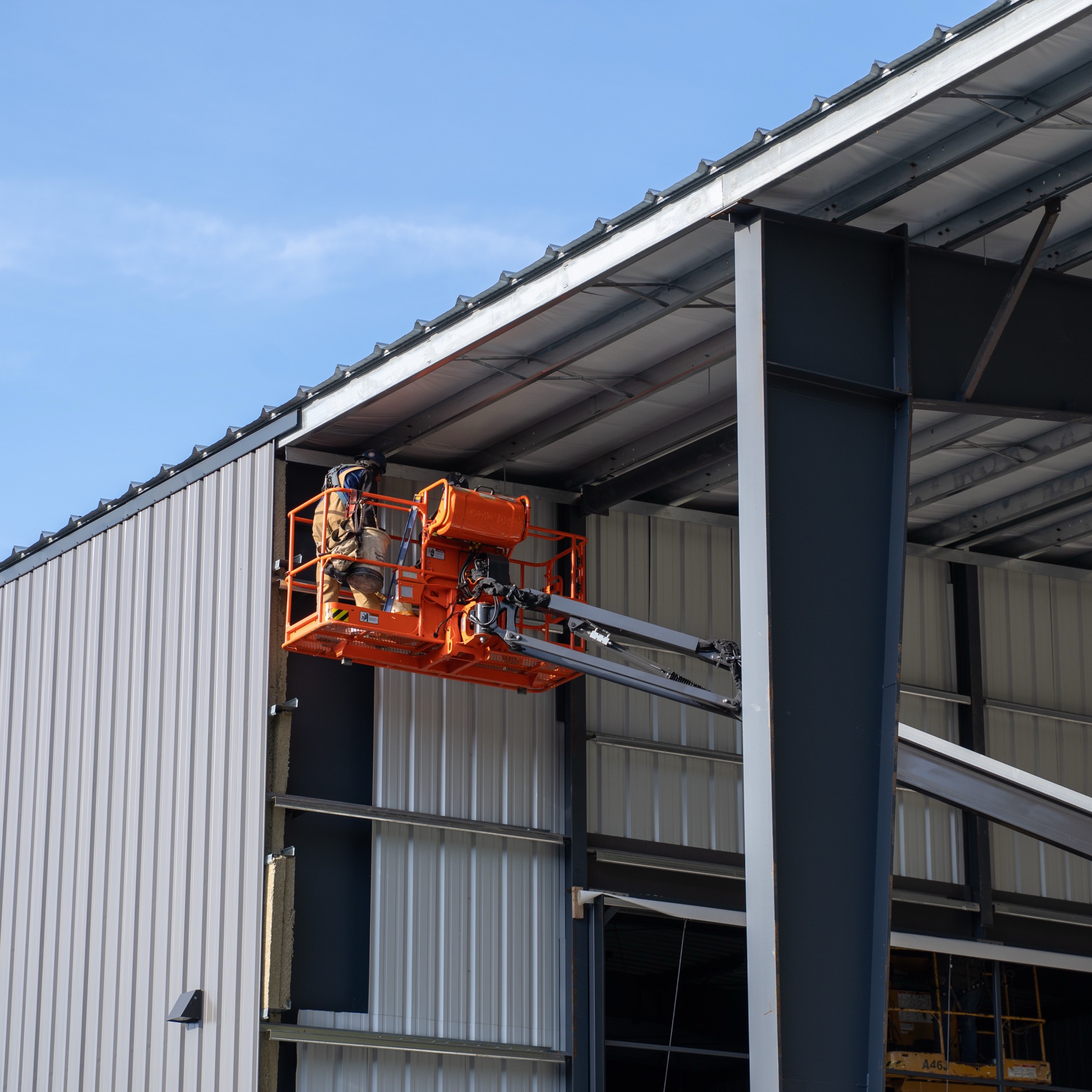 Industrial workspace detail